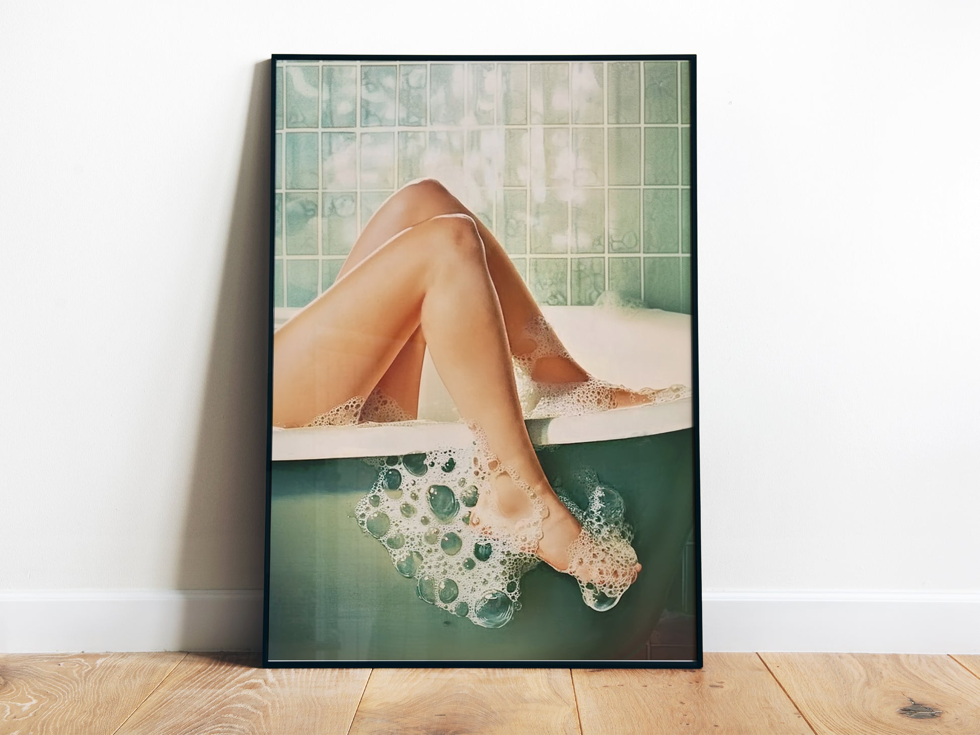 Retro Bathroom Postre Green Bathroom Art Print Get Naked Poster Bath Time Art Shower Room Decor Powder Room Poster Print Girly Bathroom Poster Dorm Room Wall Art Woman in Bathtub Poster